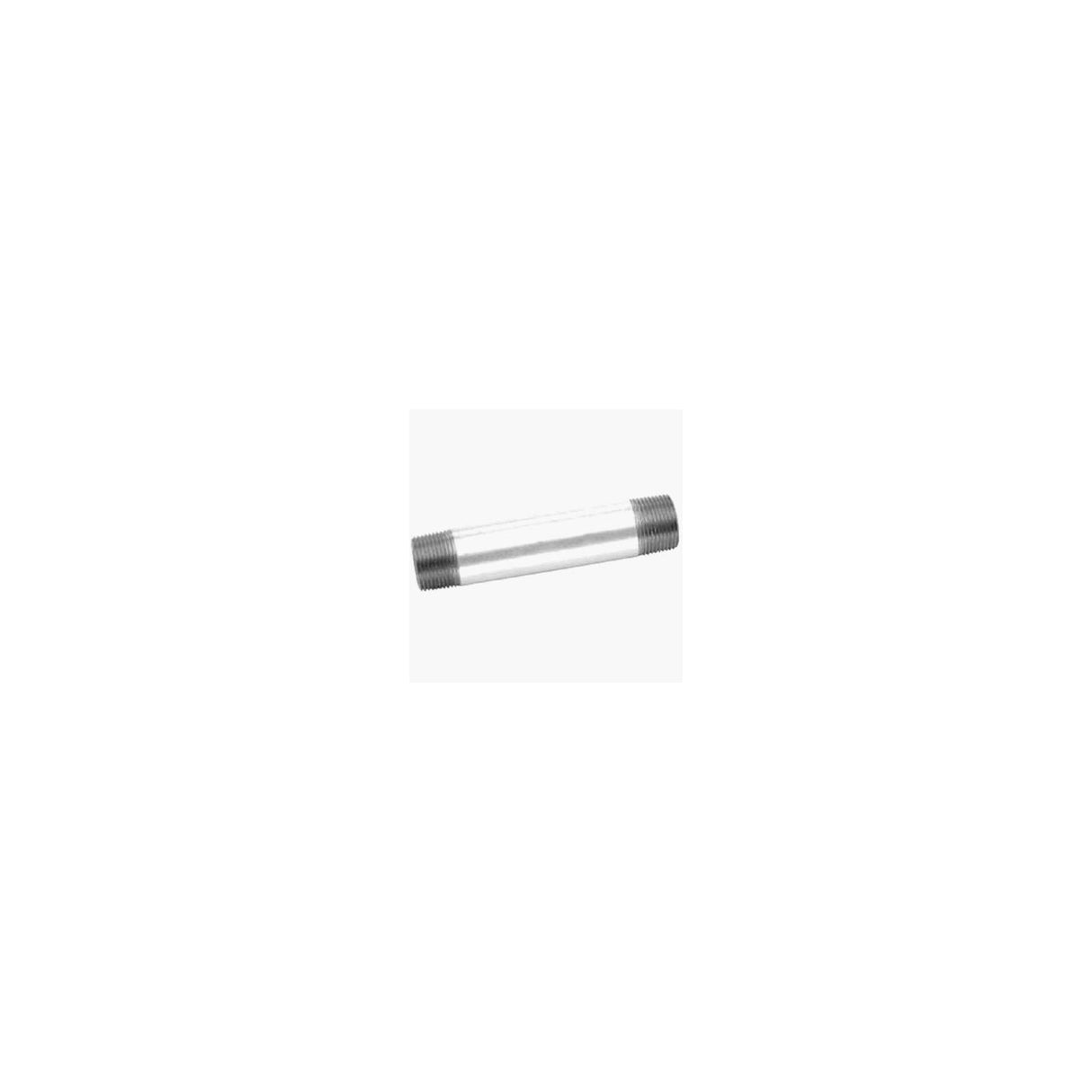 Anvil Beck 1 in. MPT Galvanized Steel 10 in. L Nipple