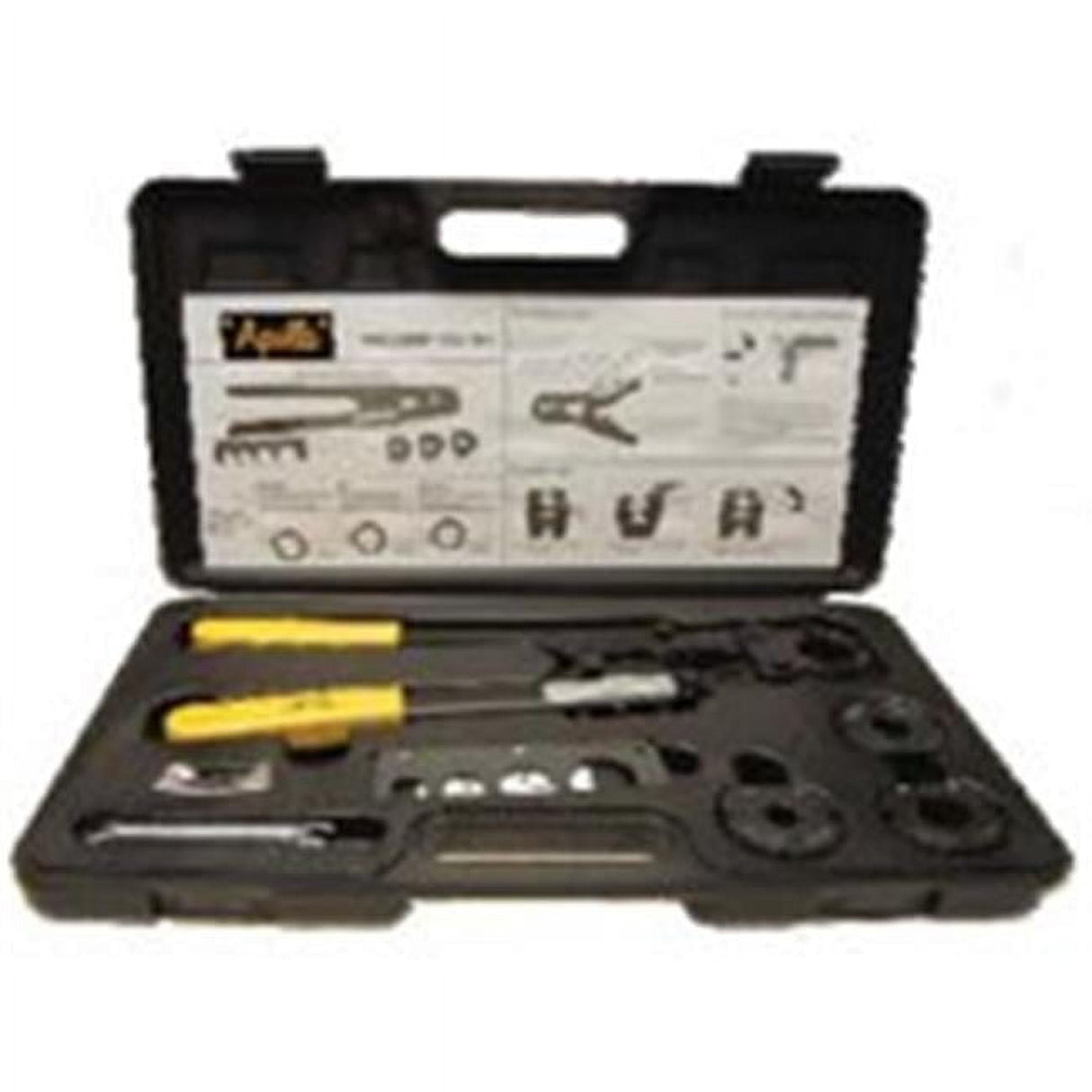 Apollo 1 in. Crimping Tool Kit Black 1 pc
