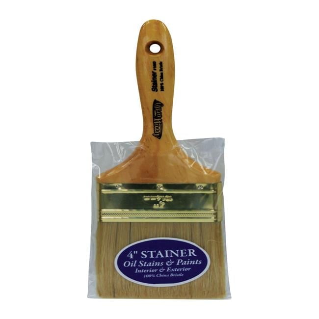 ArroWorthy Stainer 4 in. Chiseled Stain Brush