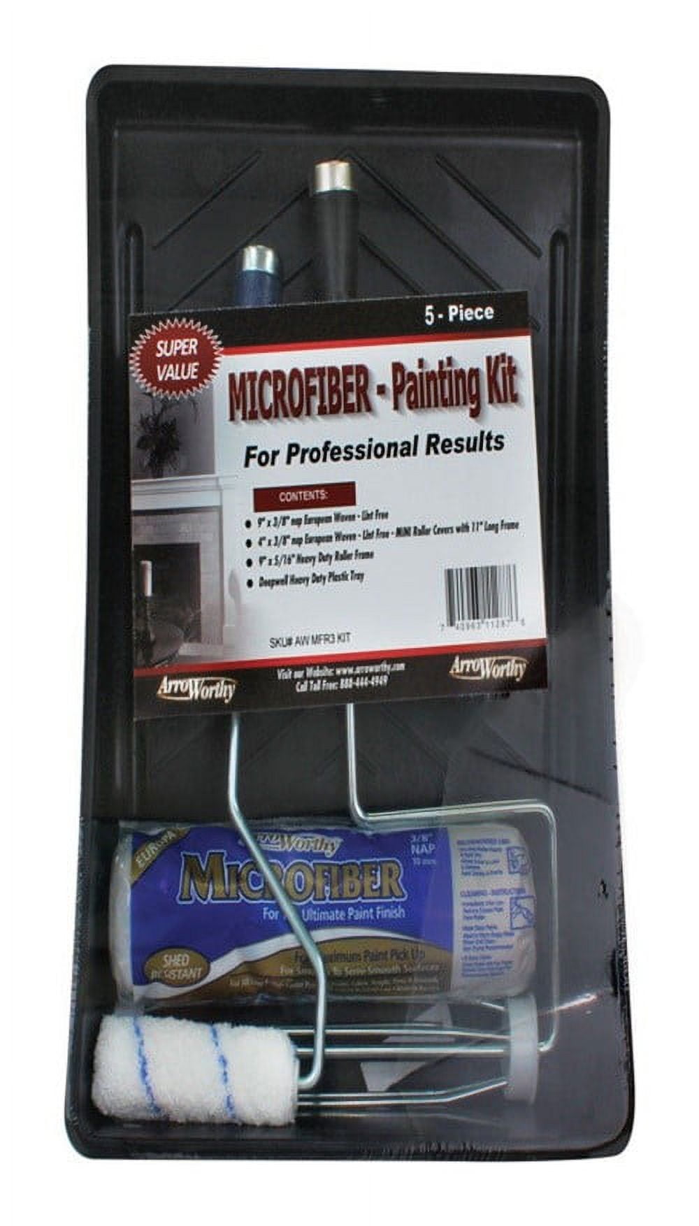 ArroWorthy Plastic Disposable Paint Tray Kit