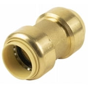B&K Proline Push to Connect 3/4 in. PTC X 3/4 in. D PTC Brass Coupling