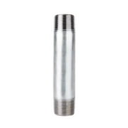 STZ Industries 4 in. MIP each X 4 in. D MIP Galvanized Steel 6 in. L Nipple