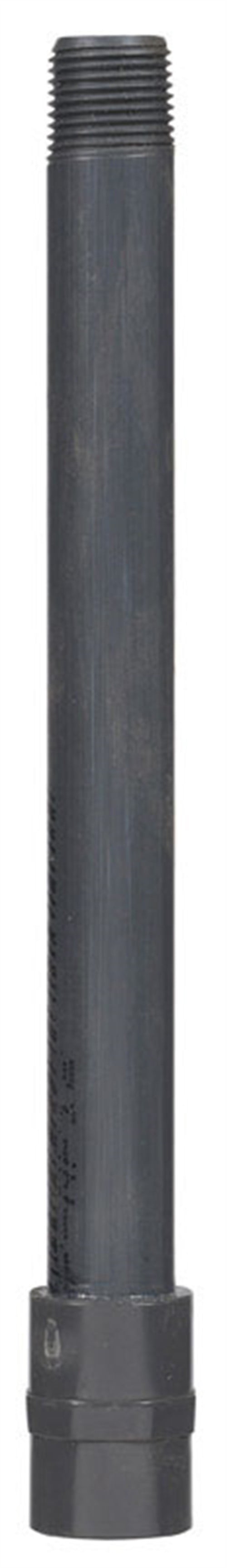 B&K Schedule 80 1/2 in. MPT X 1/2 in. D FPT PVC 12 in. Coupler Nipple 1 pk