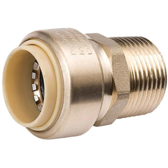 B&K Proline Push to Connect 3/4 in. PTC X 3/4 in. D MPT Brass Adapter