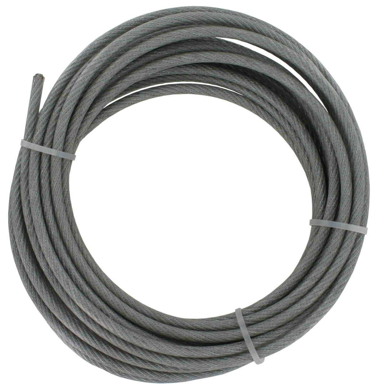 Baron Vinyl Coated Galvanized Steel 3/16-1/4 in. D X 30 ft. L Aircraft Cable