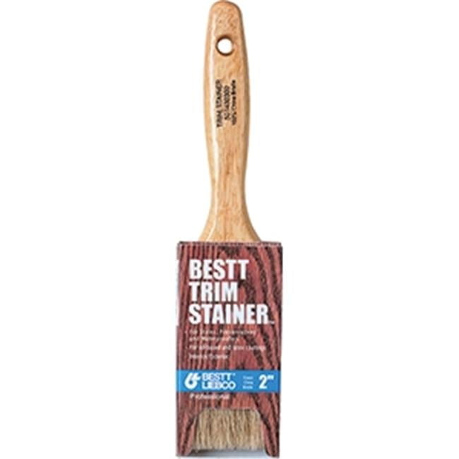 Bestt Liebco Master 2 in. Flat Stain Brush