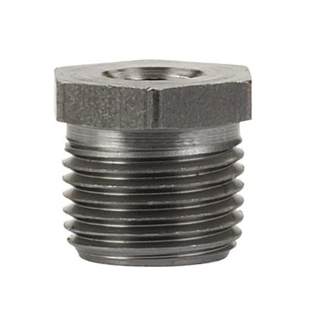 Billco Corporation 1/2 in. MPT X 1/8 in. D MPT Black Steel Hex Bushing
