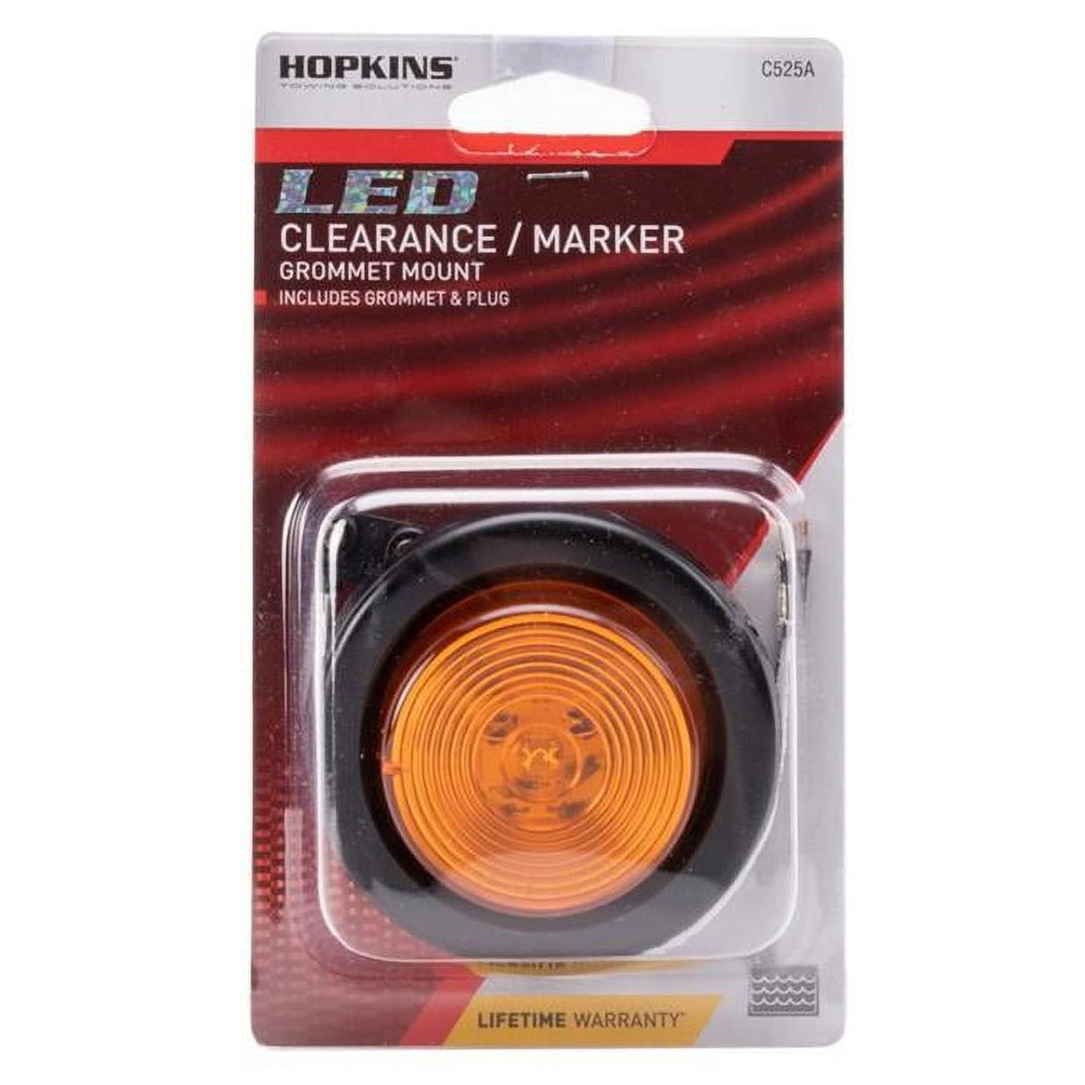 Hopkins Amber Round Clearance/Side Marker LED Light Kit