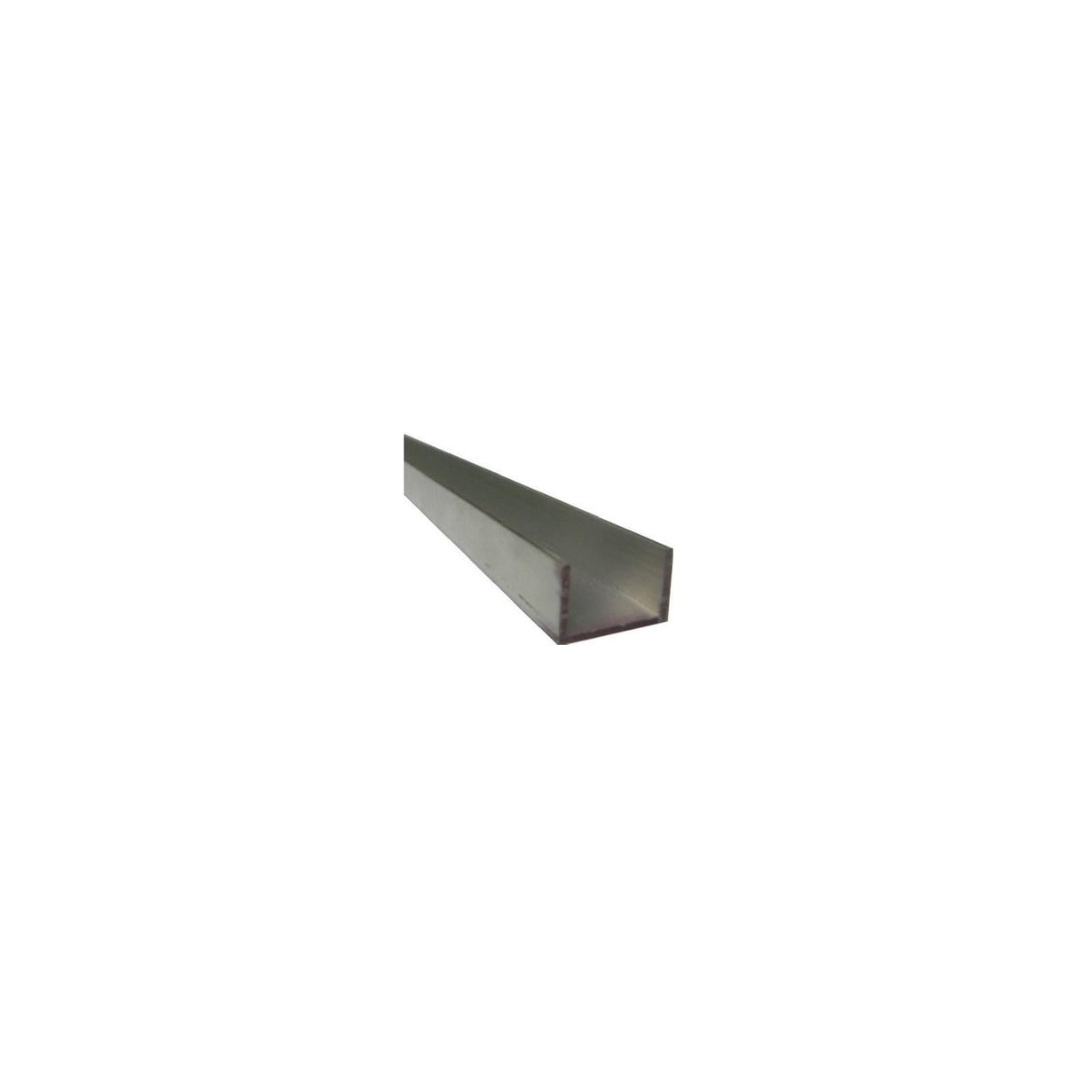 SteelWorks 1/16 in. X 0.75 in. W X 48 in. L Mill Aluminum U Channel