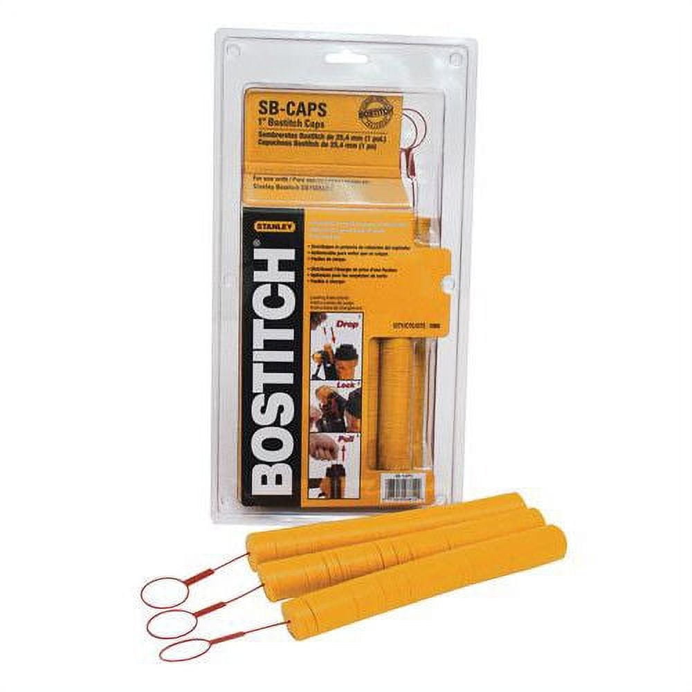 Bostitch 1 in. W X 1 in. L 16 Ga. Button Caps 1000 pk