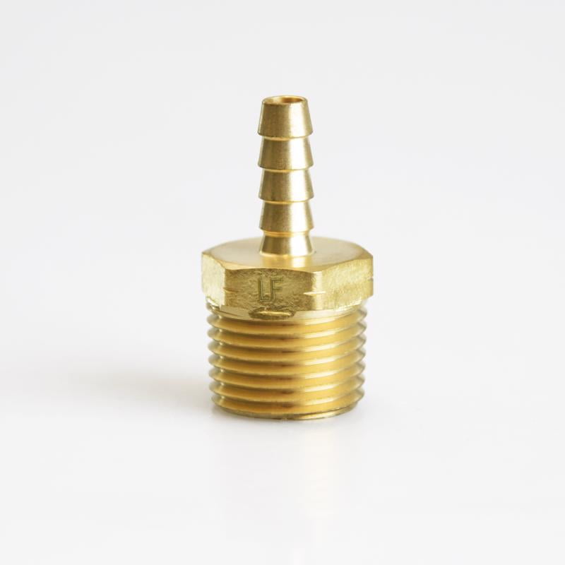 Brass 1/4 in. D X 1/2 in. D Adapter 1 pk