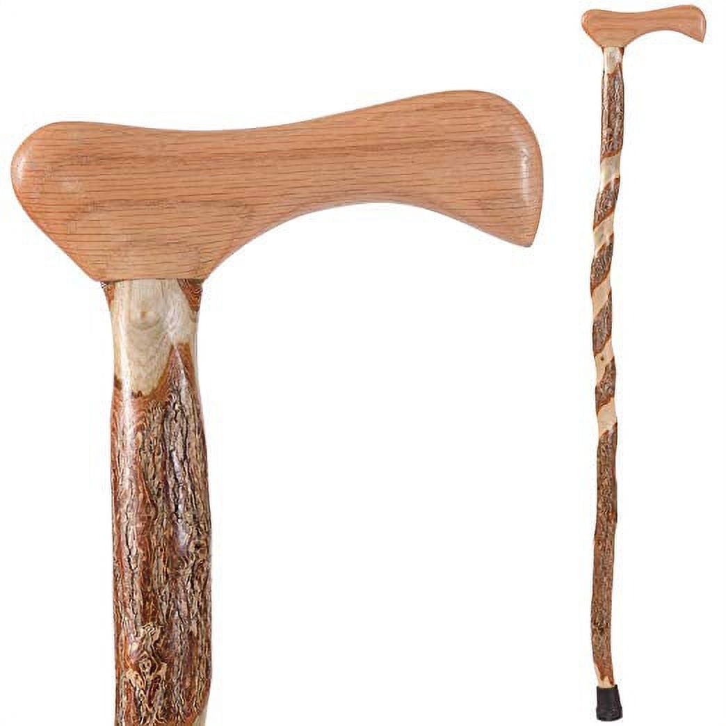 Brazos Walking Sticks 37 in. Brown Sassafras Cane