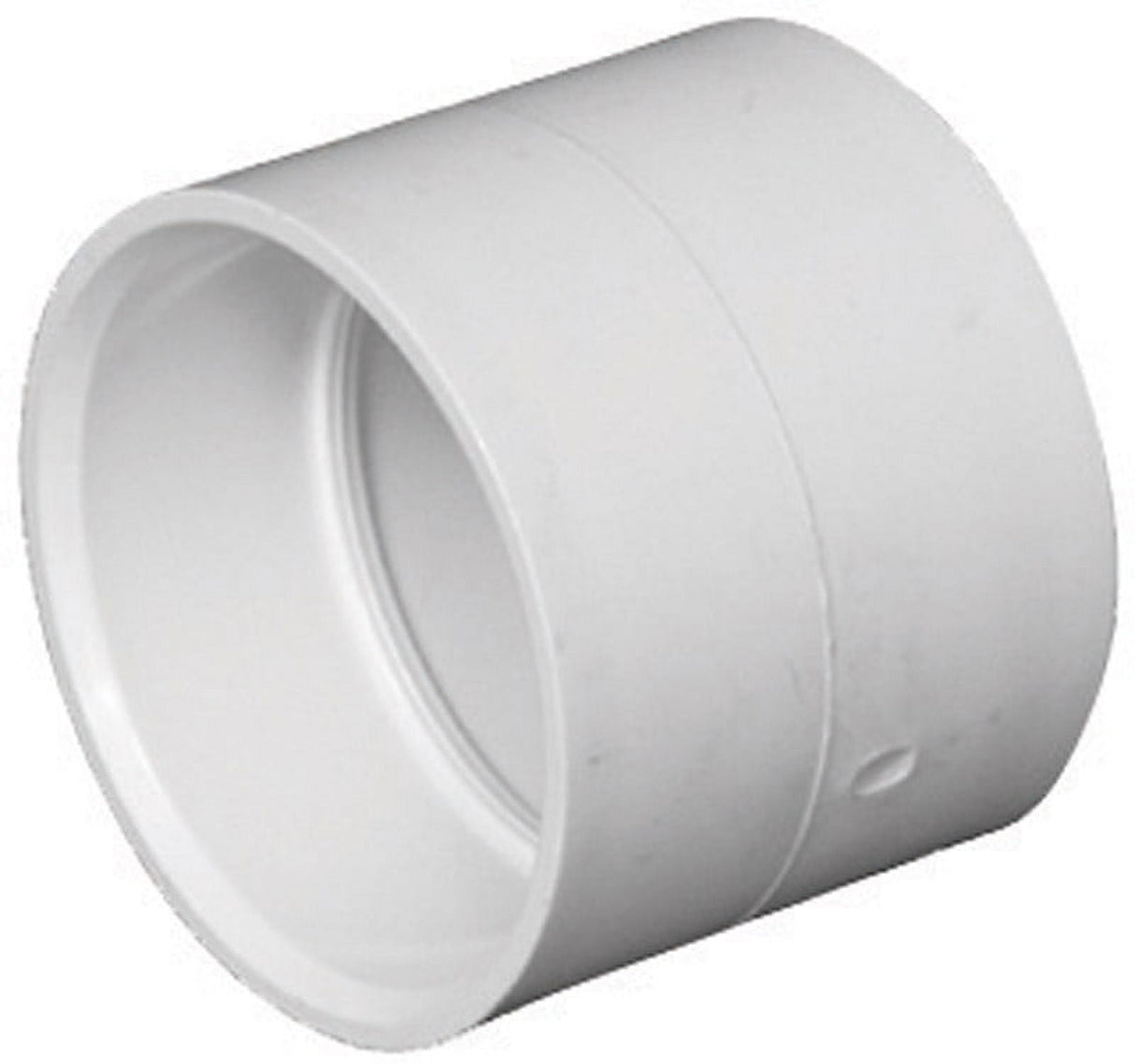 Charlotte Pipe Schedule 40 1-1/2 in. Hub X 1-1/2 in. D Hub PVC Coupling 1 pk