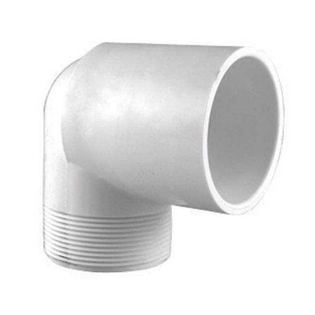 Charlotte Pipe Schedule 40 1 in. Slip X 1 in. D MPT PVC Street Elbow 1 pk