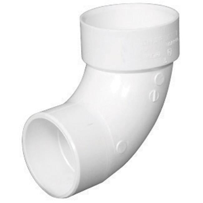 Charlotte Pipe Schedule 40 1-1/4 in. Hub X 1-1/4 in. D Spigot PVC Street Elbow 1 pk