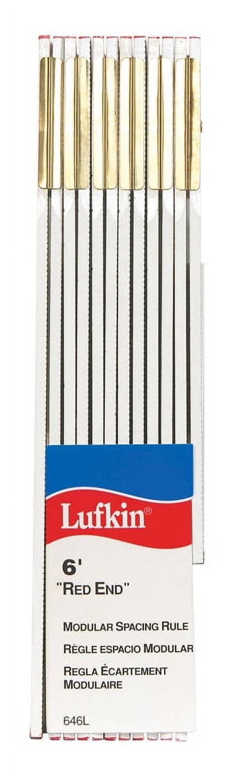 Lufkin Red End 72 in. L X 5/8 in. W Wood Folding Masonry Rule SAE
