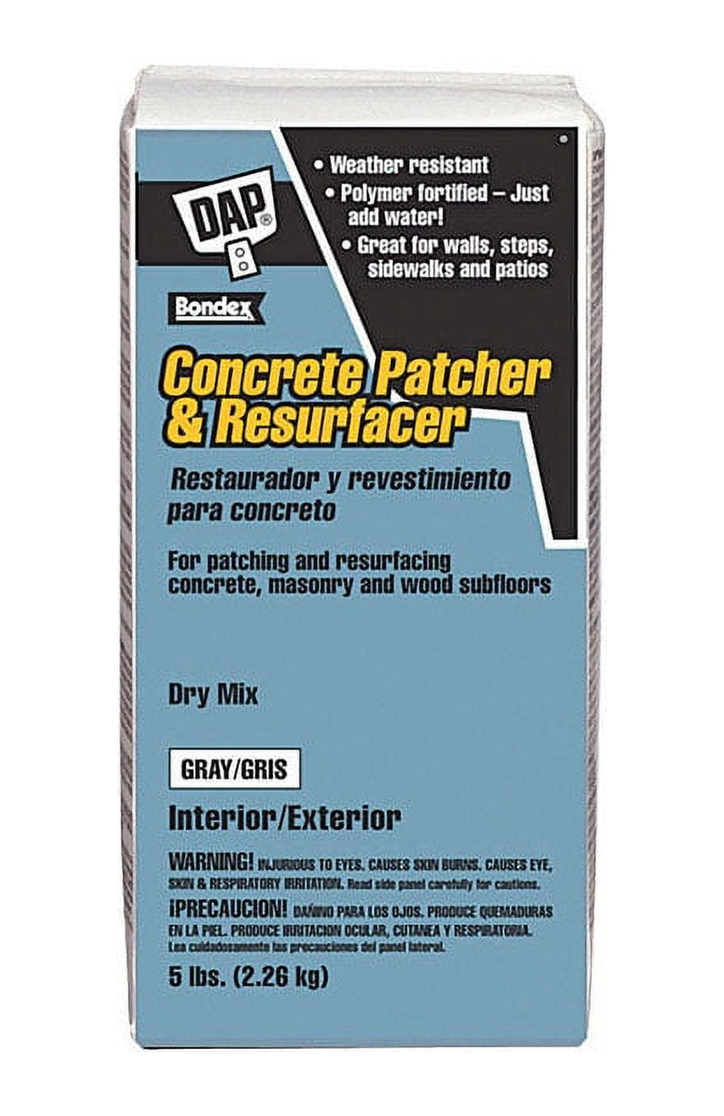 DAP Dry Mix Concrete Resurfacer 5 lb Gray