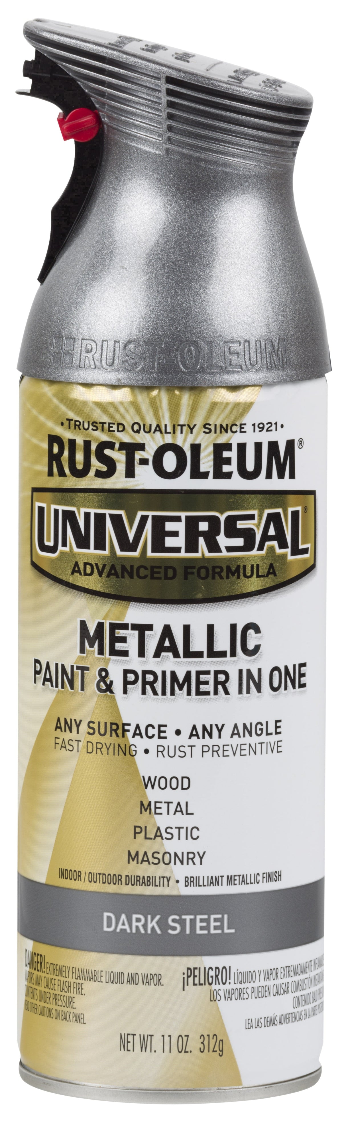 Rust-Oleum Universal Dark Steel Metallic Spray Paint 11 oz