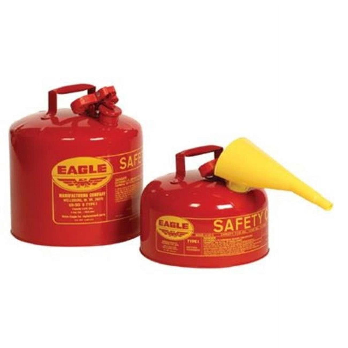 Eagle Steel Safety Gas Can 1 gal