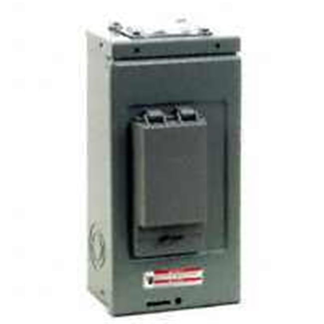 Eaton Cutler-Hammer 70 amps 120/240 V 2 space 4 circuits Surface Mount Main Lug Load Center