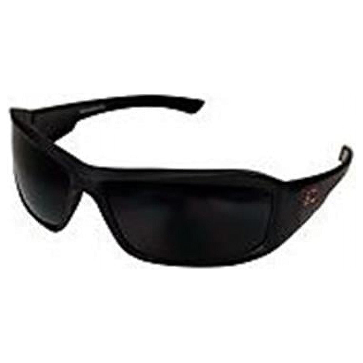 Edge Eyewear Brazeau Anti-Fog Safety Glasses Smoke Lens Black Frame 1 pk