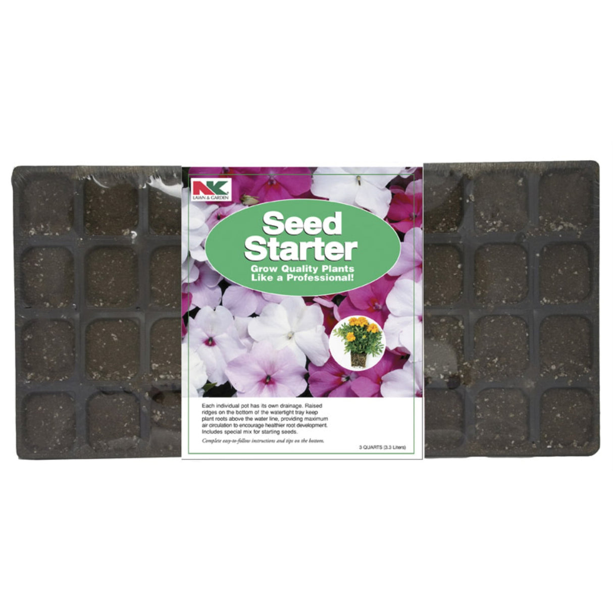 Ferry-Morse 36 Cells 22 in. W X 11 in. L Seed Starting Kit 1 pk