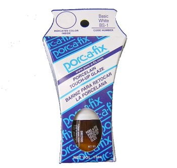 Porc-A-Fix Porcelain White Touch-Up Glaze 15 cc