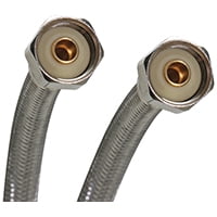 Fluidmaster Universal 1/2 in. FIP X 1/2 in. D FIP 30 in. Stainless Steel Supply Line