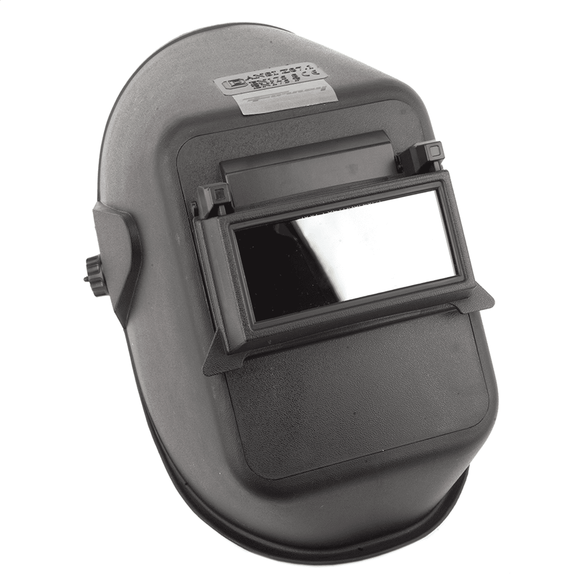 Forney 2 in. H X 4.3 in. W Polymer Welding Helmet #10 Black 1 pc
