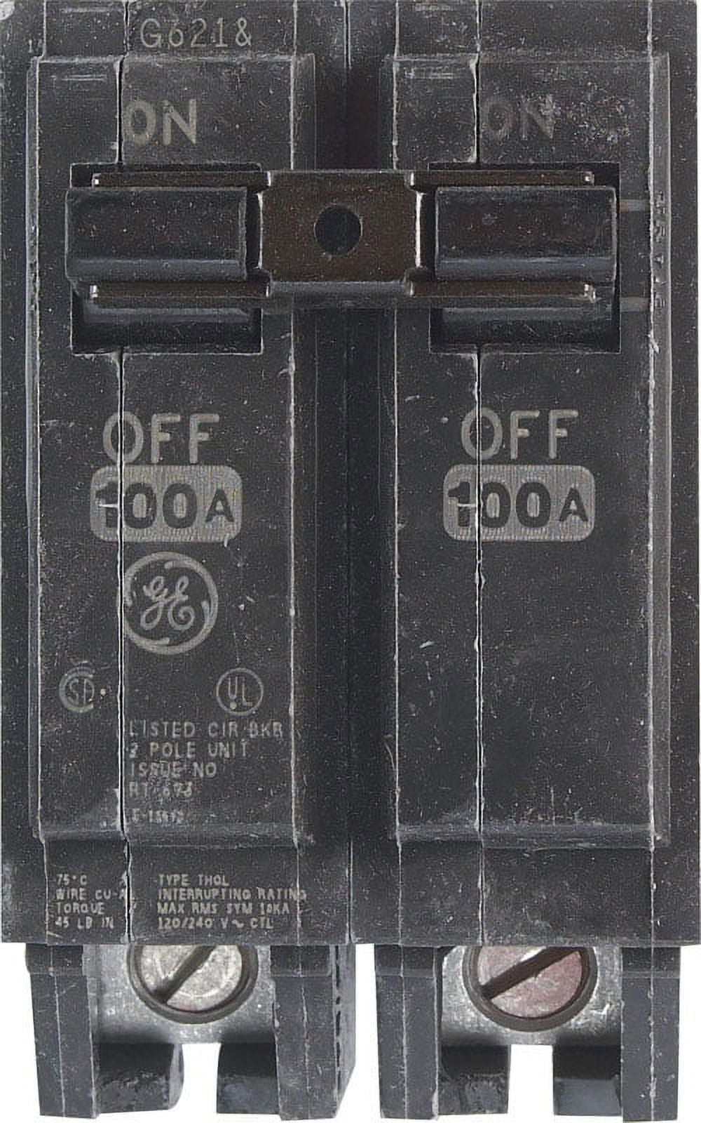 GE Q-Line 100 amps Standard 2-Pole Circuit Breaker