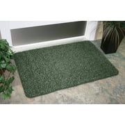 GrassWorx Clean Machine 36 in. W X 24 in. L Evergreen Flair AstroTurf Door Mat