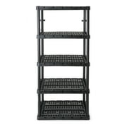 Gracious Living Knect-A-Shelf 72 in. H X 36 in. W X 24 in. D Plastic Shelving Unit