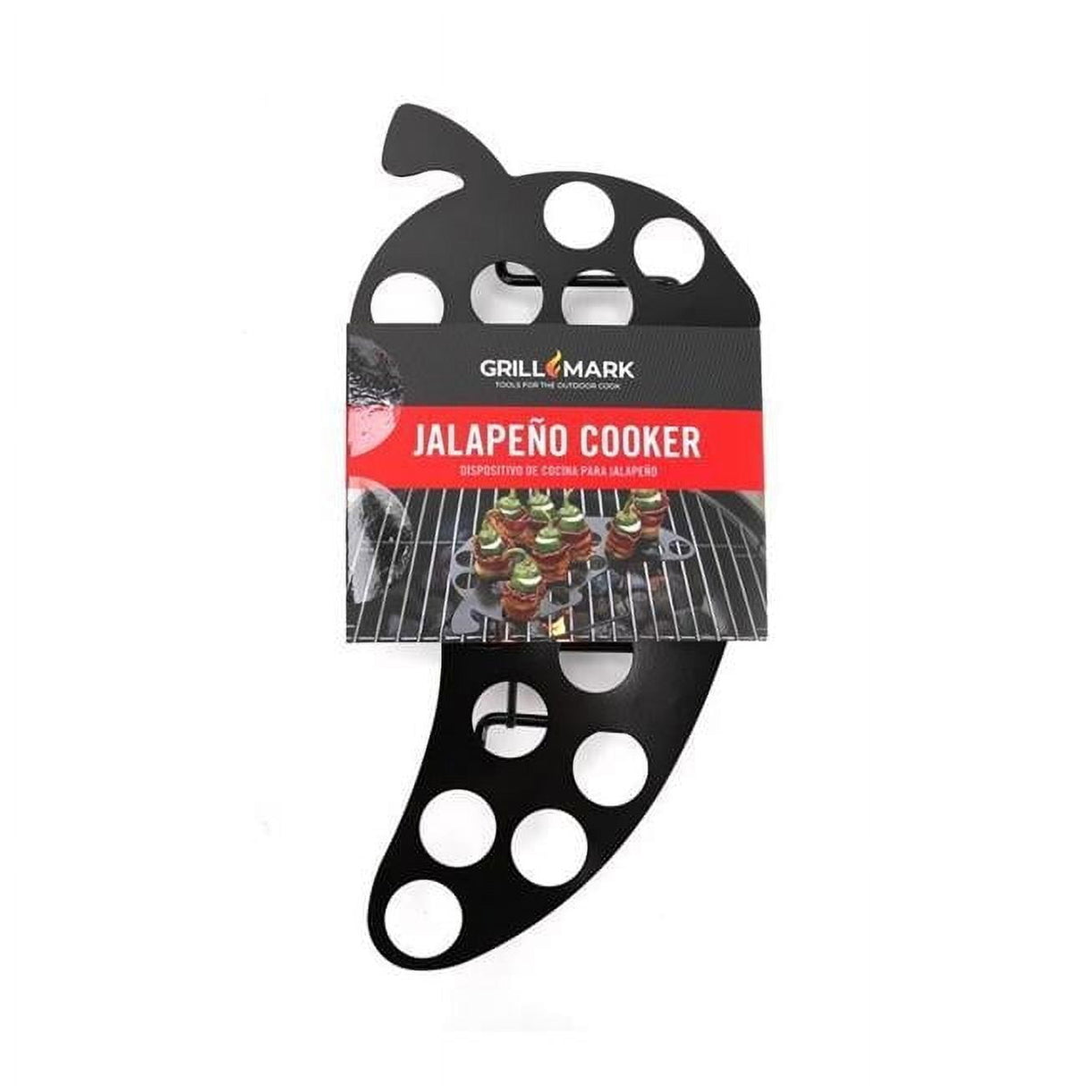 Grill Mark Steel Jalapeno Popper Tray 11 in. L X 5.25 in. W 1 pk