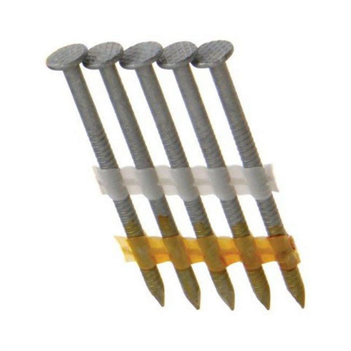 Grip-Rite 2-3/8 in. L X 12 Ga. Plastic Strip Hot-Dip Galvanized Framing Nails 21 deg 1000 pk