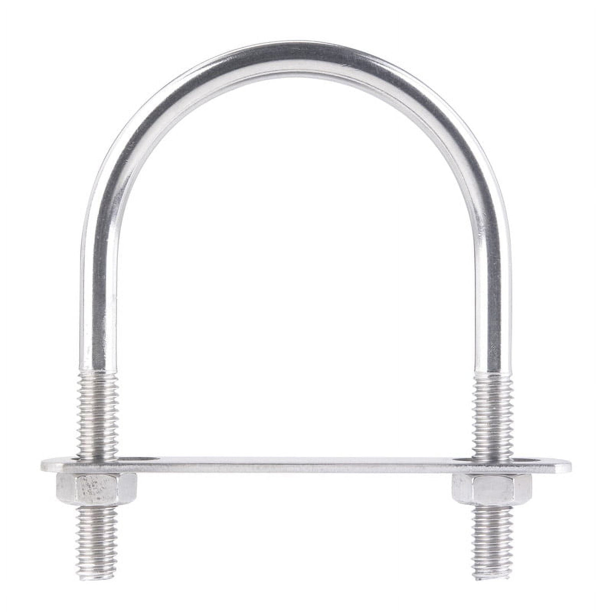 Hampton 5/16 in. X 2-1/2 in. W X 3-1/2 in. L Coarse Stainless Steel U-Bolt