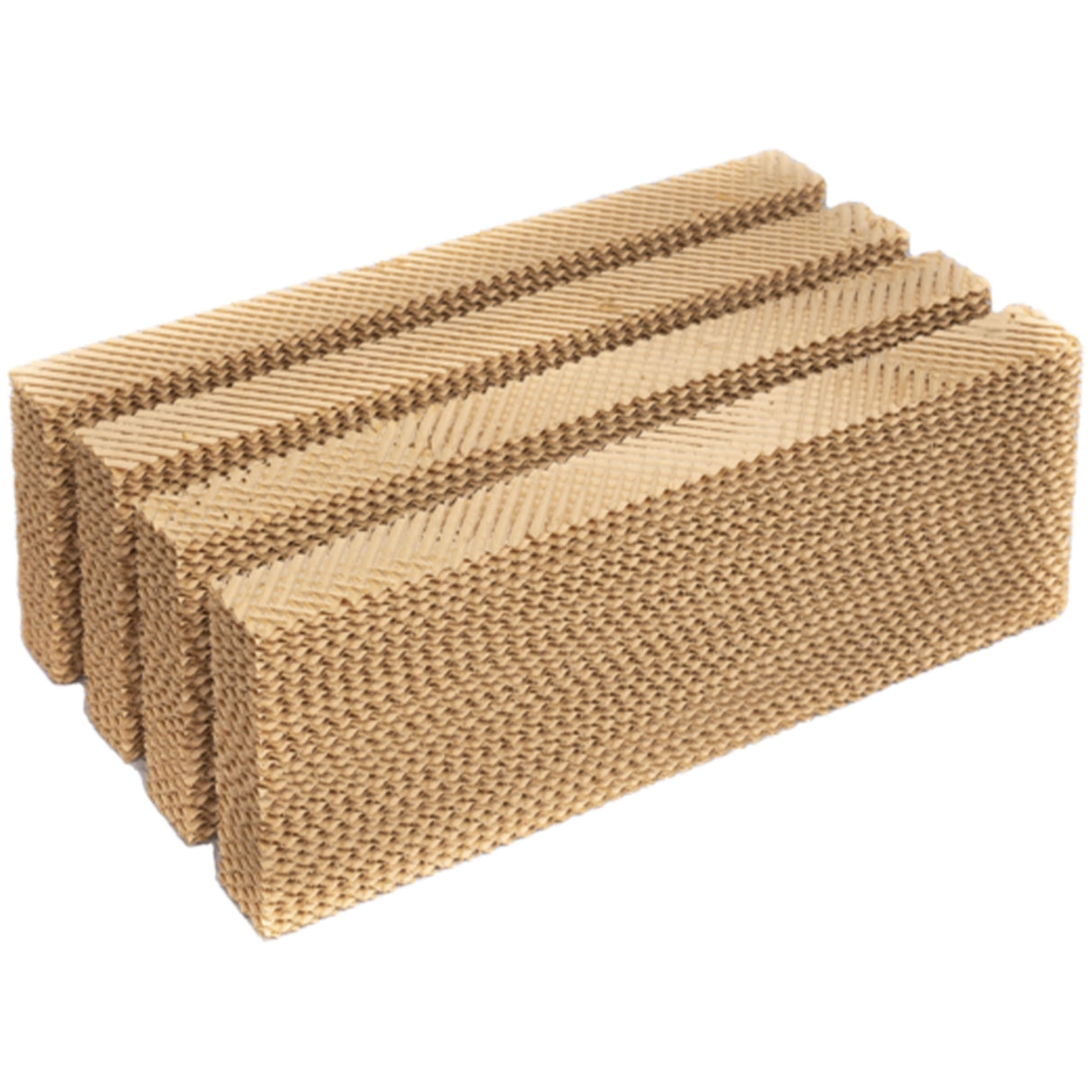 Hessaire 28.5 in. H X 10 in. W Tan Canvas Media Pad Set