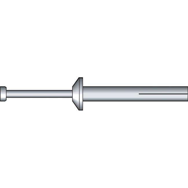 Hillman 1/4 in. D X 2 in. L Zinc Round Head Hammer Drive Anchor 100 pk