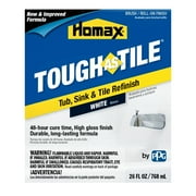 Homax Tough As Tile Gloss White Tub and Tile Refinishing Kit Interior 26 oz