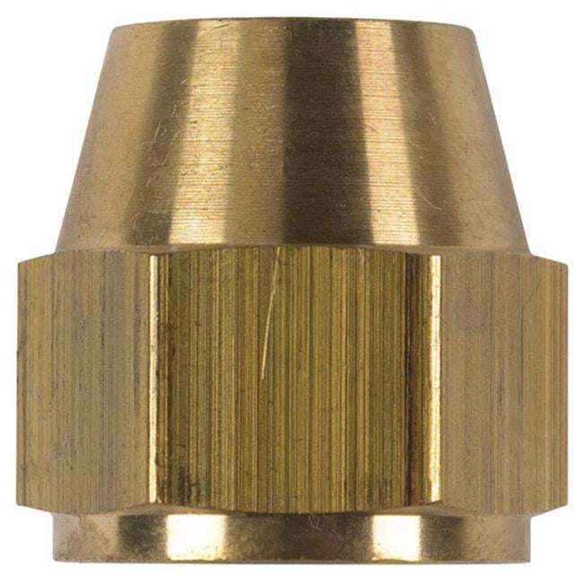 3/4 in. Flare Yellow Brass Nut