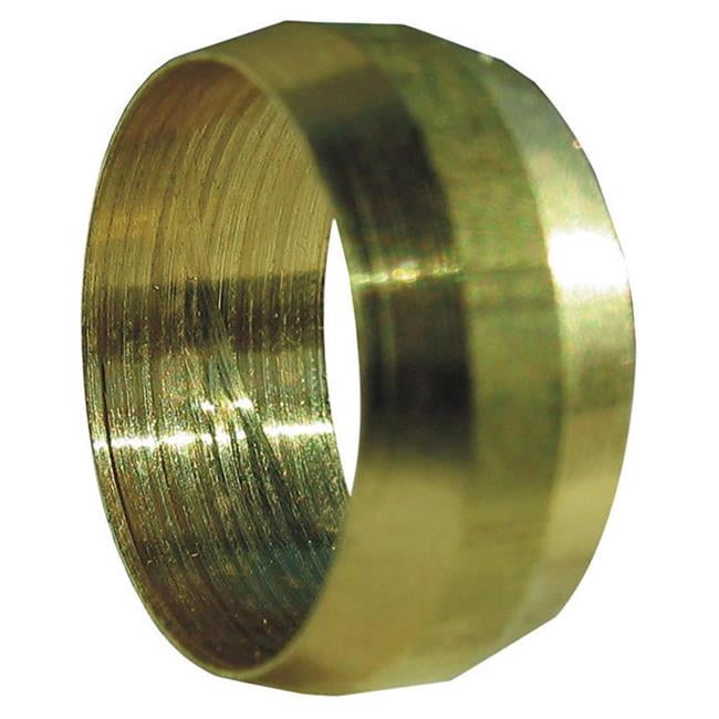 1/2 in. Compression X 1/2 in. D Compression Brass Sleeve