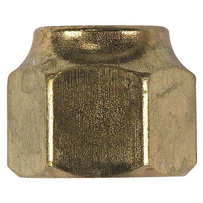 5/8 in. Flare Yellow Brass Forged Flare Nut