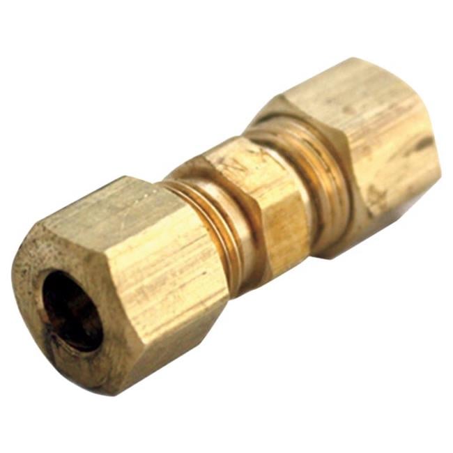3/16 in. Compression X 3/16 in. D Compression Yellow Brass Union