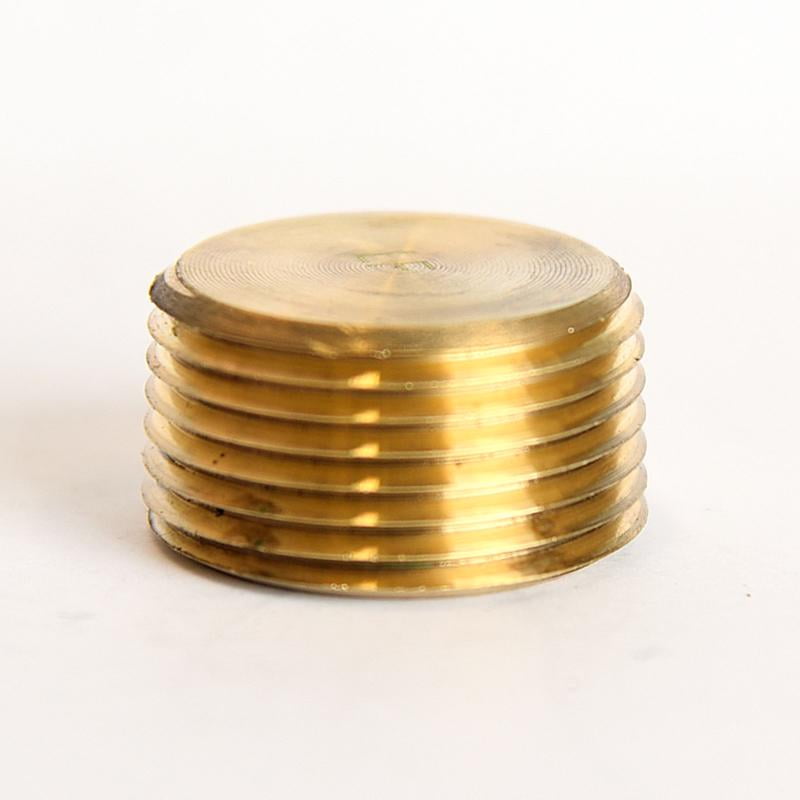 3/4 in. MPT Brass Counter Sunk Plug