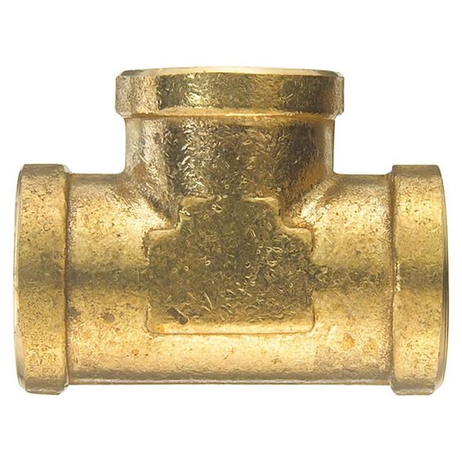1/2 in. FPT X 1/2 in. D FPT Brass Tee