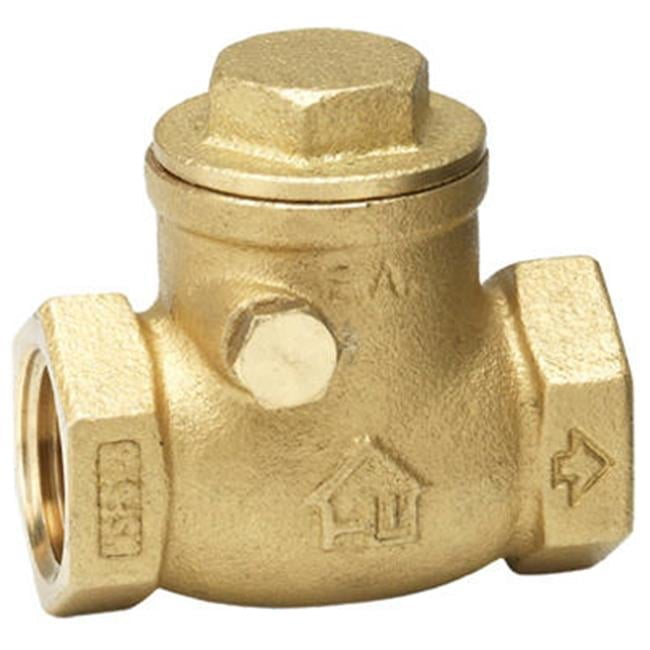 Homewerks 1/2 in. D X 1/2 in. D FIP Brass Swing Check Valve