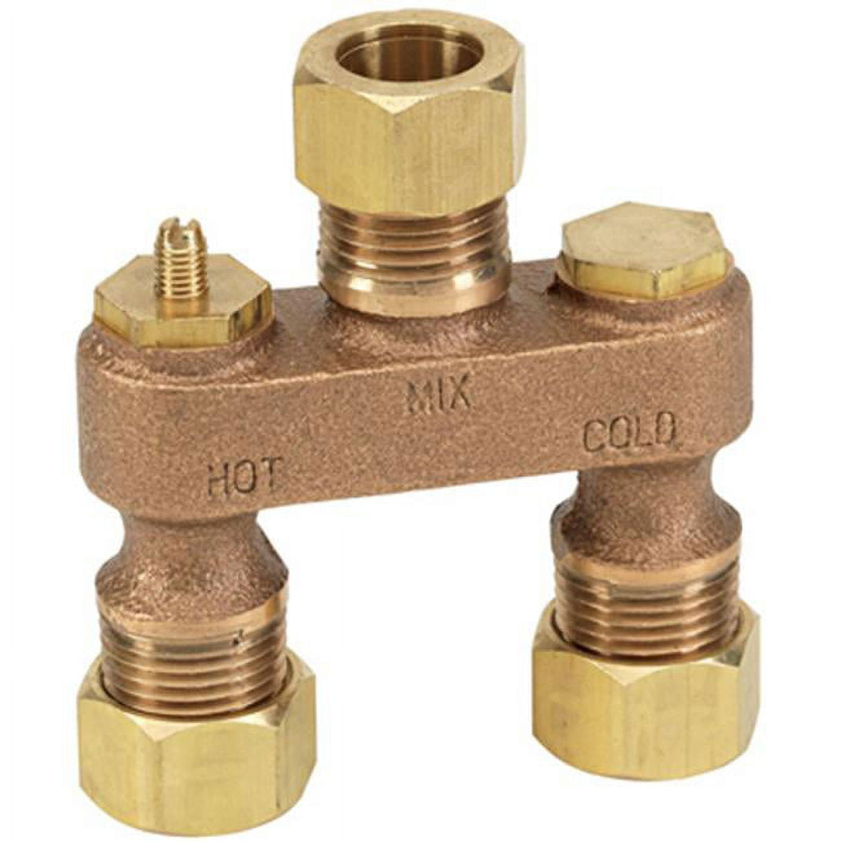 Homewerks Toilet Tank Anti-Sweat Valve Bronze Brass