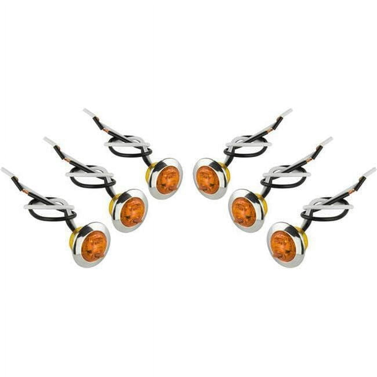 Hopkins Amber Round Clearance/Side Marker LED Light