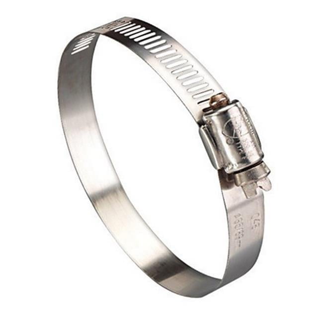 Ideal Hy Gear 1-3/4 in to 3-3/4 in. SAE 52 Silver Hose Clamp Stainless Steel Marine