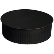 Imperial 7 in. D Steel Crimped Pipe End Cap