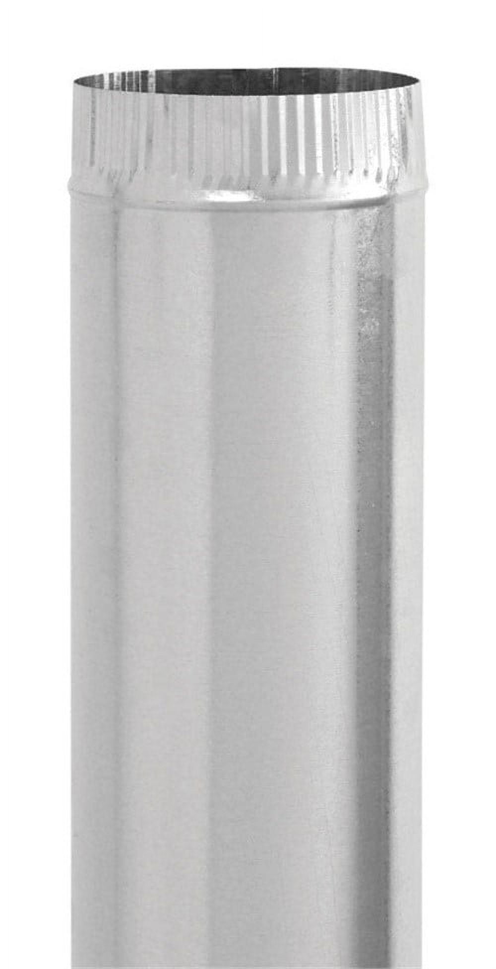 Imperial 6 in. D X 30 in. L Galvanized Steel Furnace Pipe
